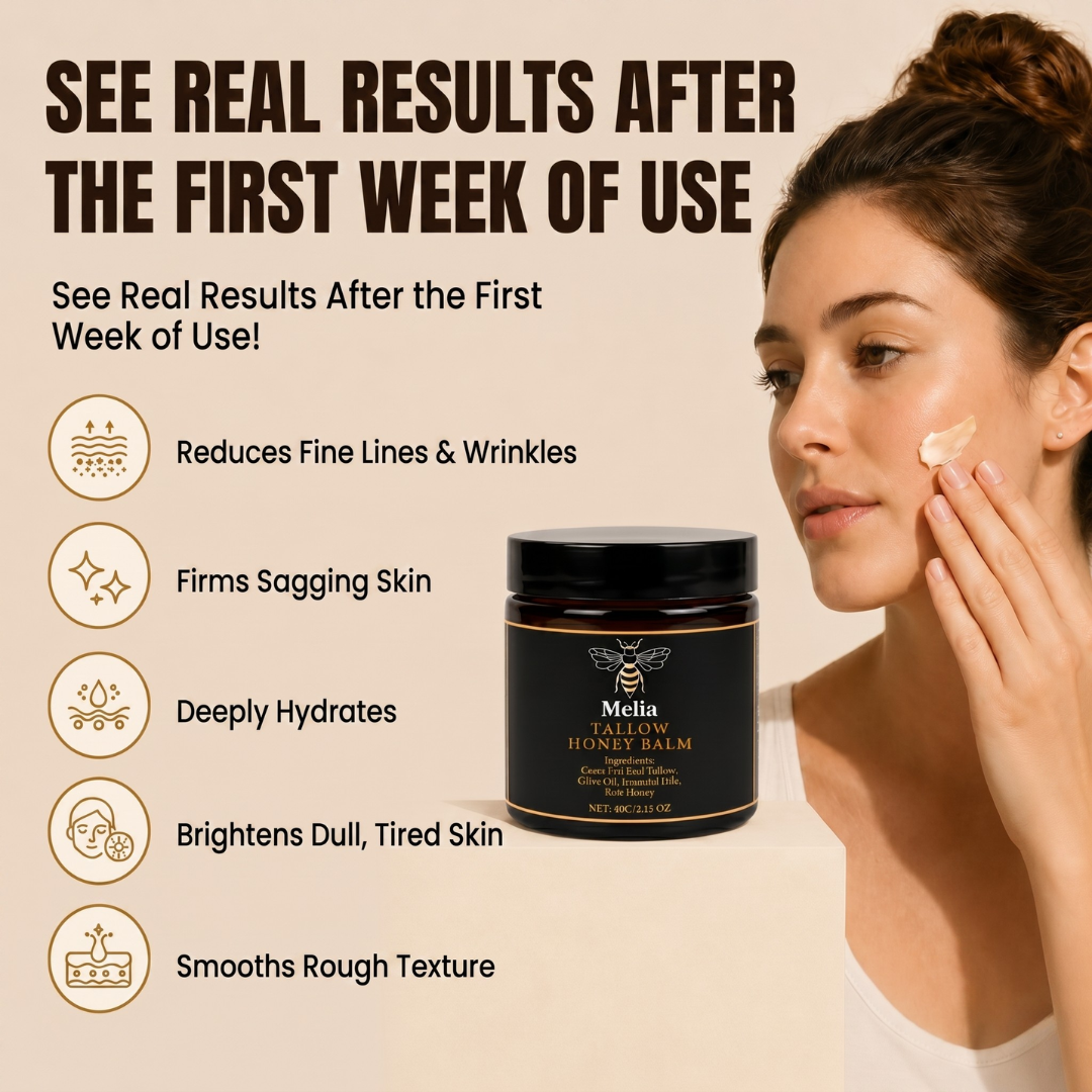 Beef Tallow Honey Balm