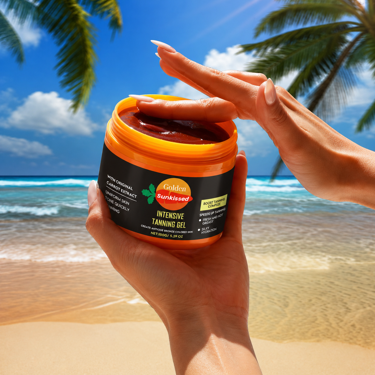 Golden Sunkissed Tanning Gel