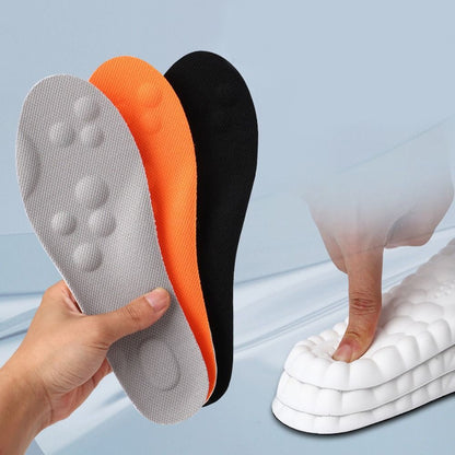ComfySoft™ 4D Orthopedic Insoles – Built for 8–12 Hour Workdays
