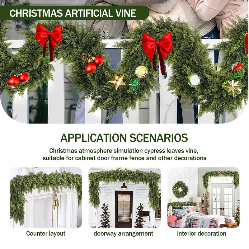 EverCedar™ Real-Touch Garland - Lifelike Greenery That Transforms Any Space