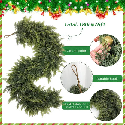 EverCedar™ Real-Touch Garland - Lifelike Greenery That Transforms Any Space