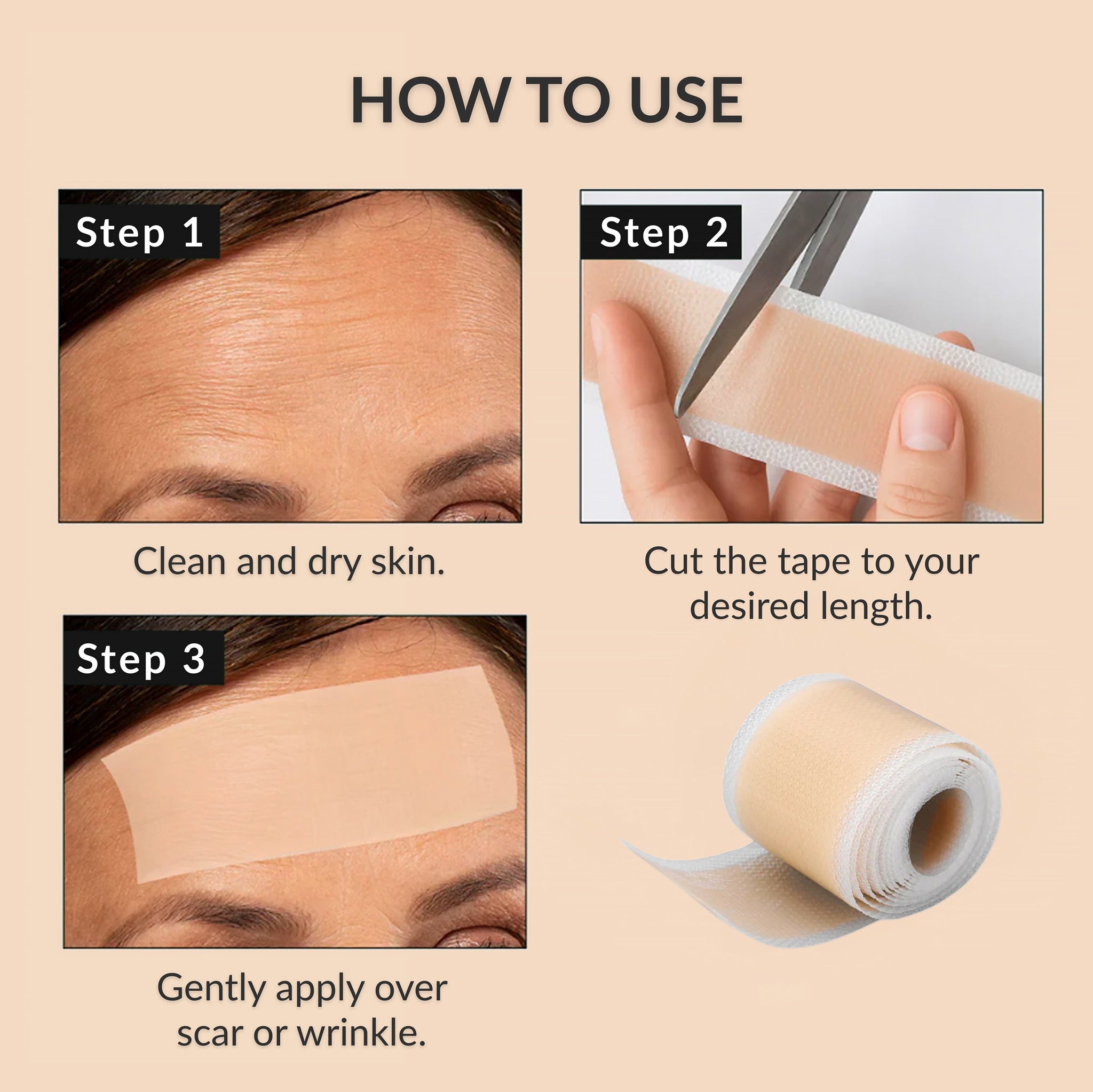 Silicone Scar Repair Tape
